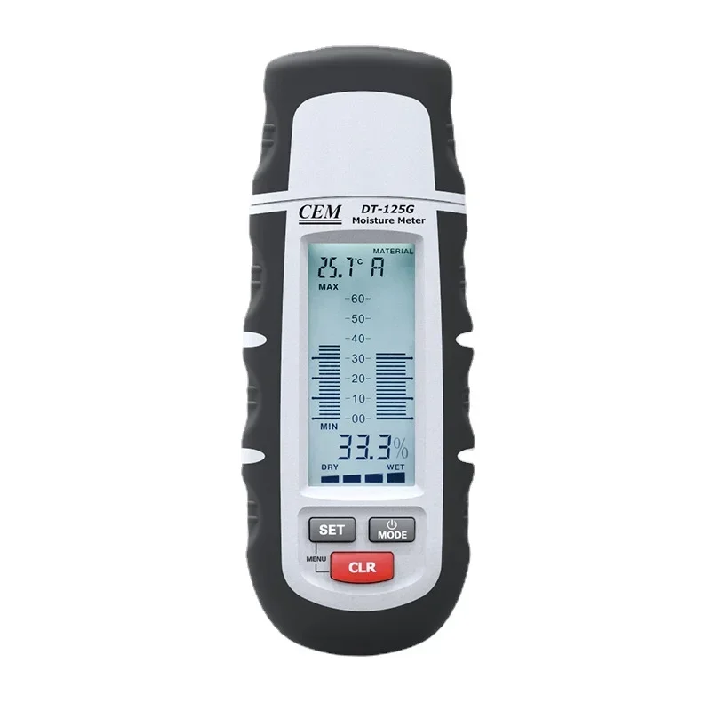 

DT-125G Various Professional Remote Probes Wood Moisture Meter Also for Plaster Building Materials Paper Concrete Matter