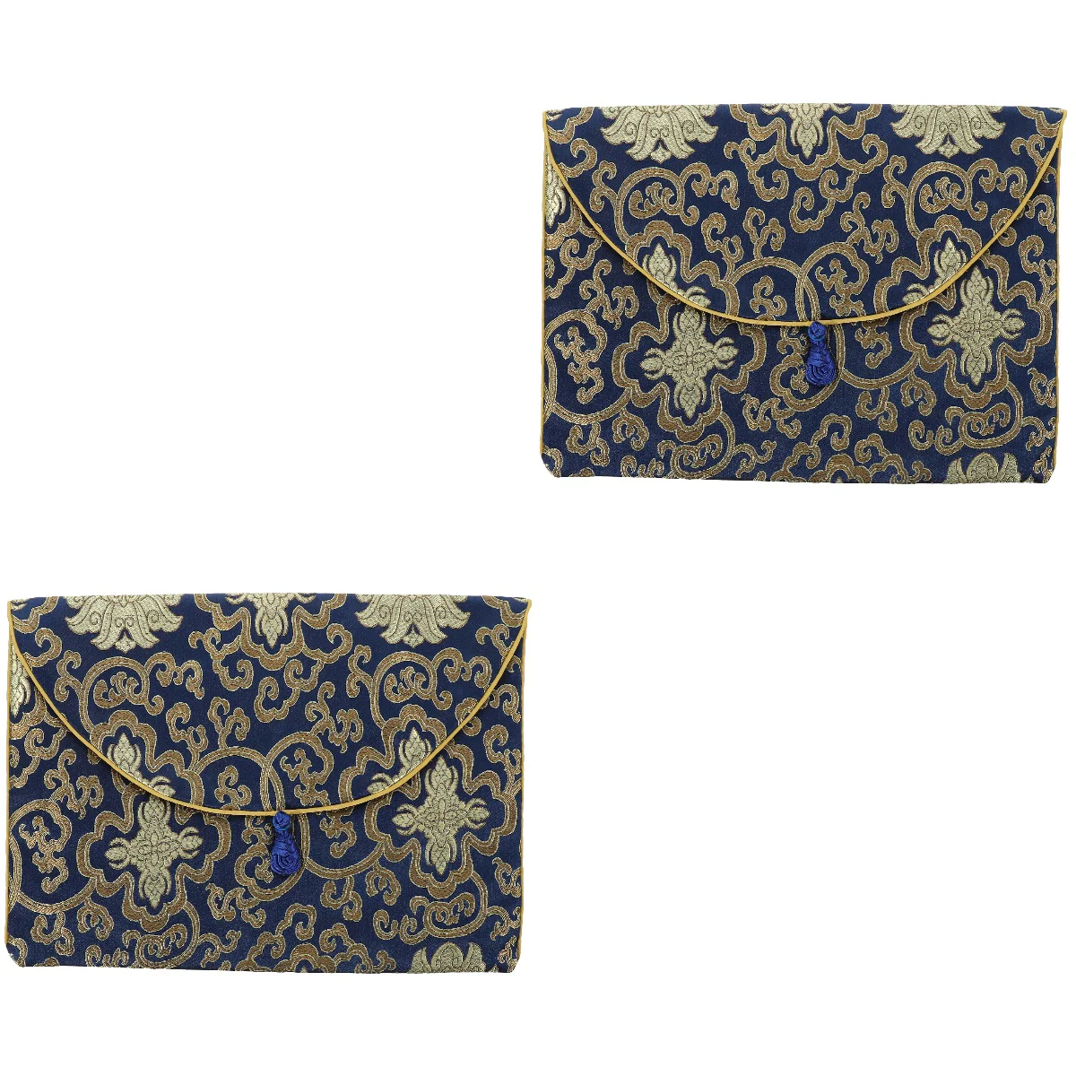 Holder Scripture Storage Bag Gift Pouch with Chinese Knot Scriptures Pouches