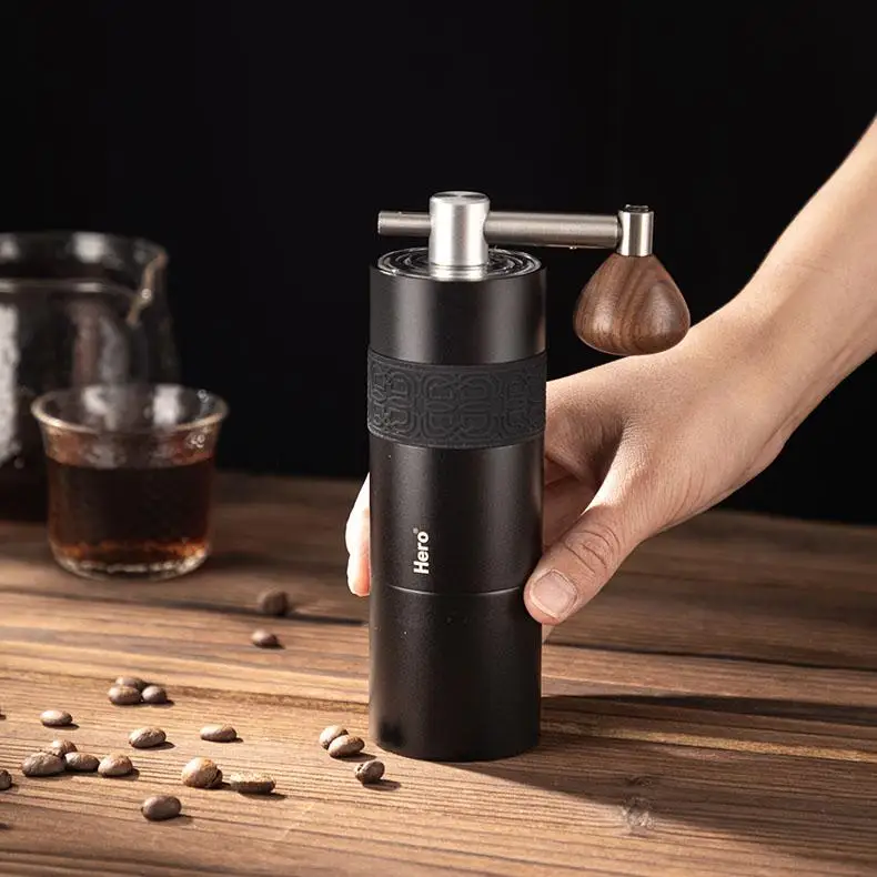 

Custom Manual Coffee Grinder Mini Portable Home And Outdoor Coffee Hand Grinder Travel Coffee Grinder