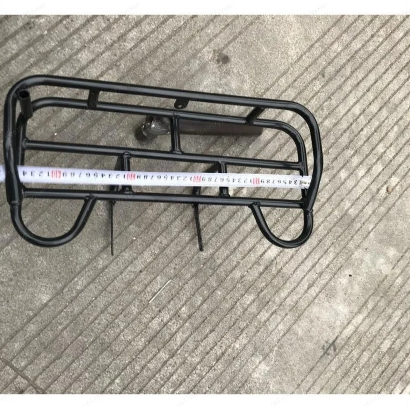 Motorcycle Rear Luggage Rack, Heavy‑Duty Metal Cargo Carrier Bracket, Rear Tail Storage Rack for Motorbike Modification