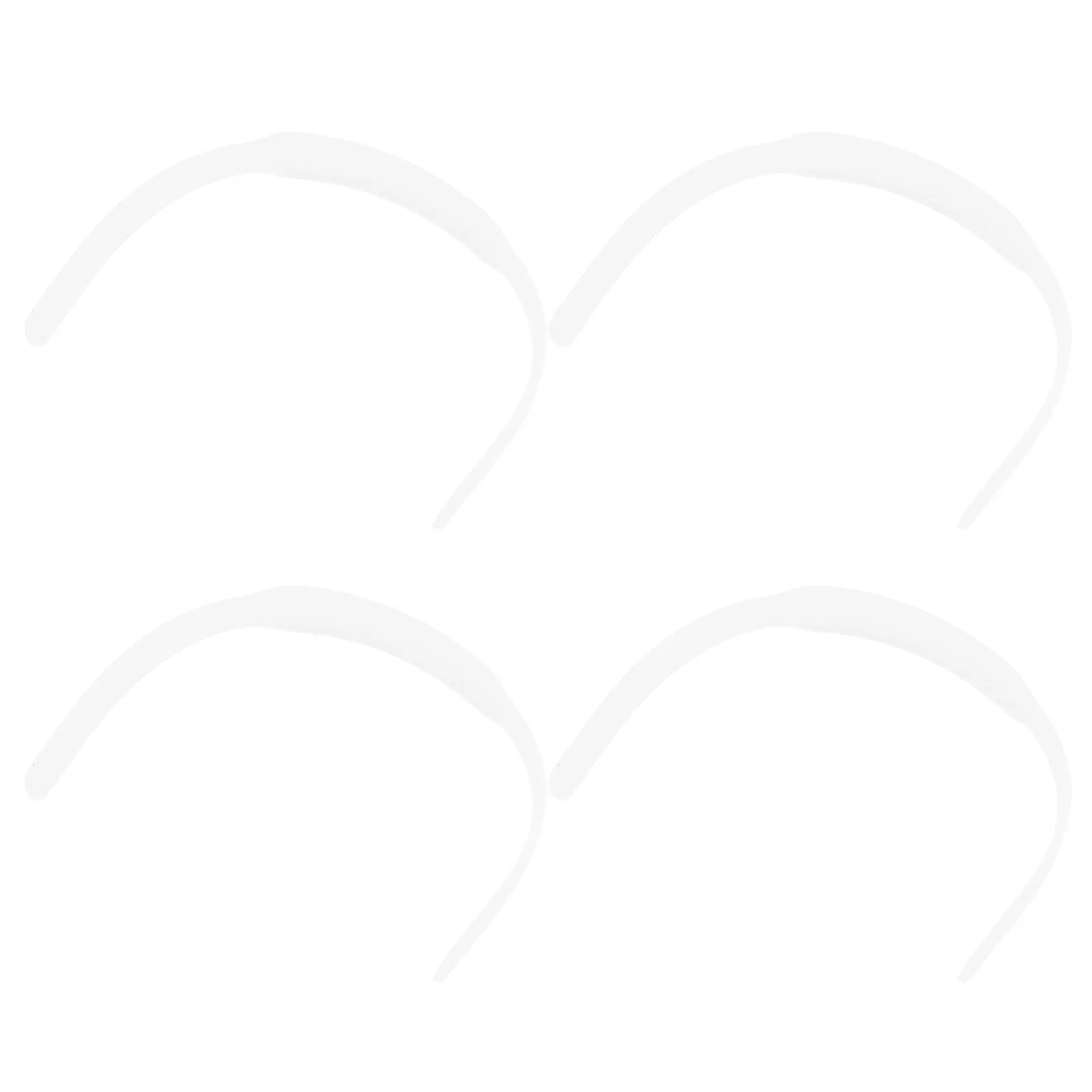 4 قطعة شريط مرن سيليكون 9.7 بوصة لأحذية الثلوج لا التعادل بسط أربطة الحذاء استبدال للأحذية الرياضية في الهواء الطلق الشتاء #1