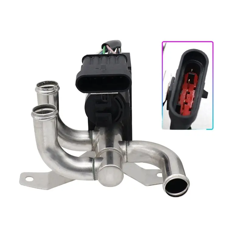 AT19-صمام المياه سيارة قابل للتعديل ثلاثي الاتجاهات E00115812 E00106056 ل BAIC BIEJING EU5 EU7 سخان ثلاثي الاتجاه الأنابيب #2