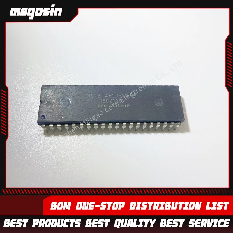 1PCS/LOT PIC18F4520-I/P PIC18F4520 DIP40 Microcontroller chip