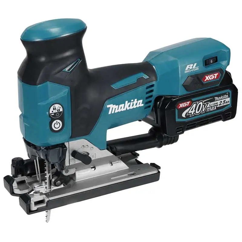 

JV001G 40Vmax XGT BL Cordless Jig Saw Barrel Handle 3 Orbital Settings Straight Cutting Twin LED Lights Japan Battery