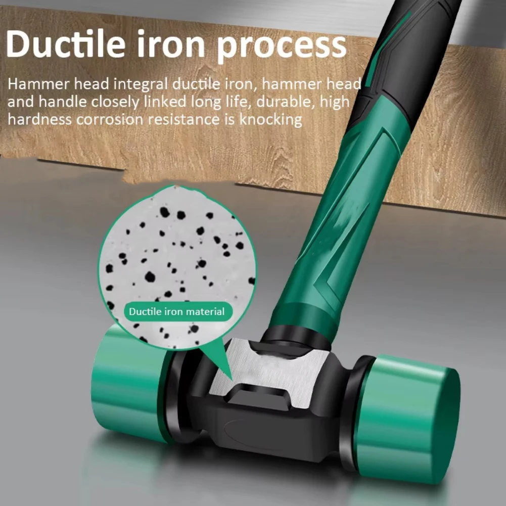 Hardwearing Rubber Mallet for Professional Flooring Installers Carpentry Teams and Outdoor Enthusiasts 34.5cm Size