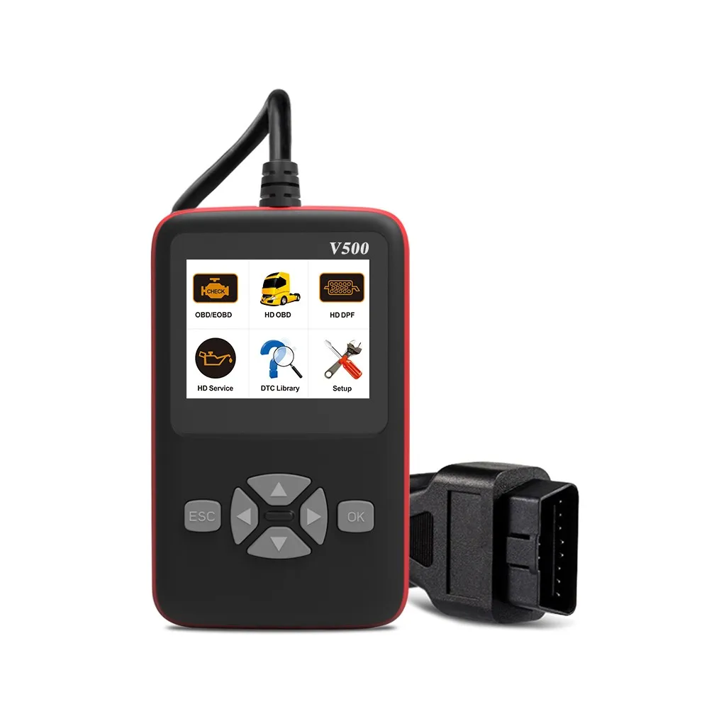 

Lonauto R&D V500 obd2 diagnostic device Professional OBD2 Scanner Diagnostic Tool with Powerful Functions