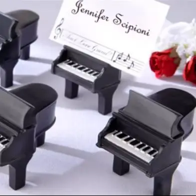 30pcs/lot Piano Place Card Holders Wedding Decoration Name Card Clips Wedding Decoration Party Supplies