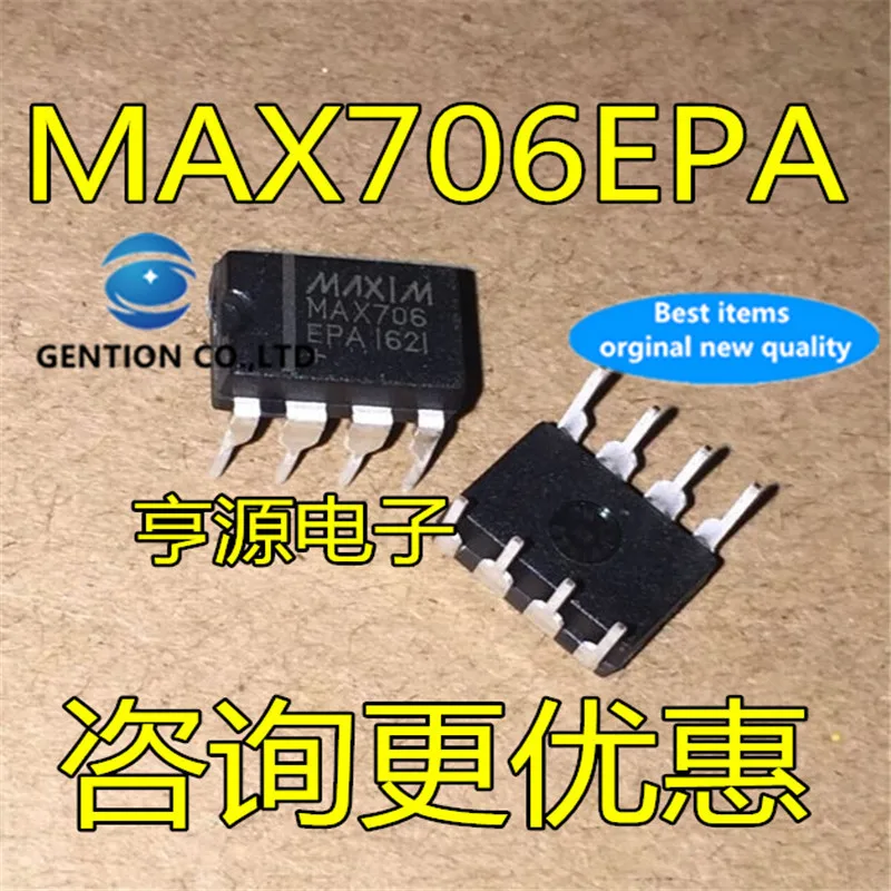 

10 шт. MAX706 MAX706CPA MAX706EPA DIP-8 чип мониторинга в наличии 100% новый и оригинальный