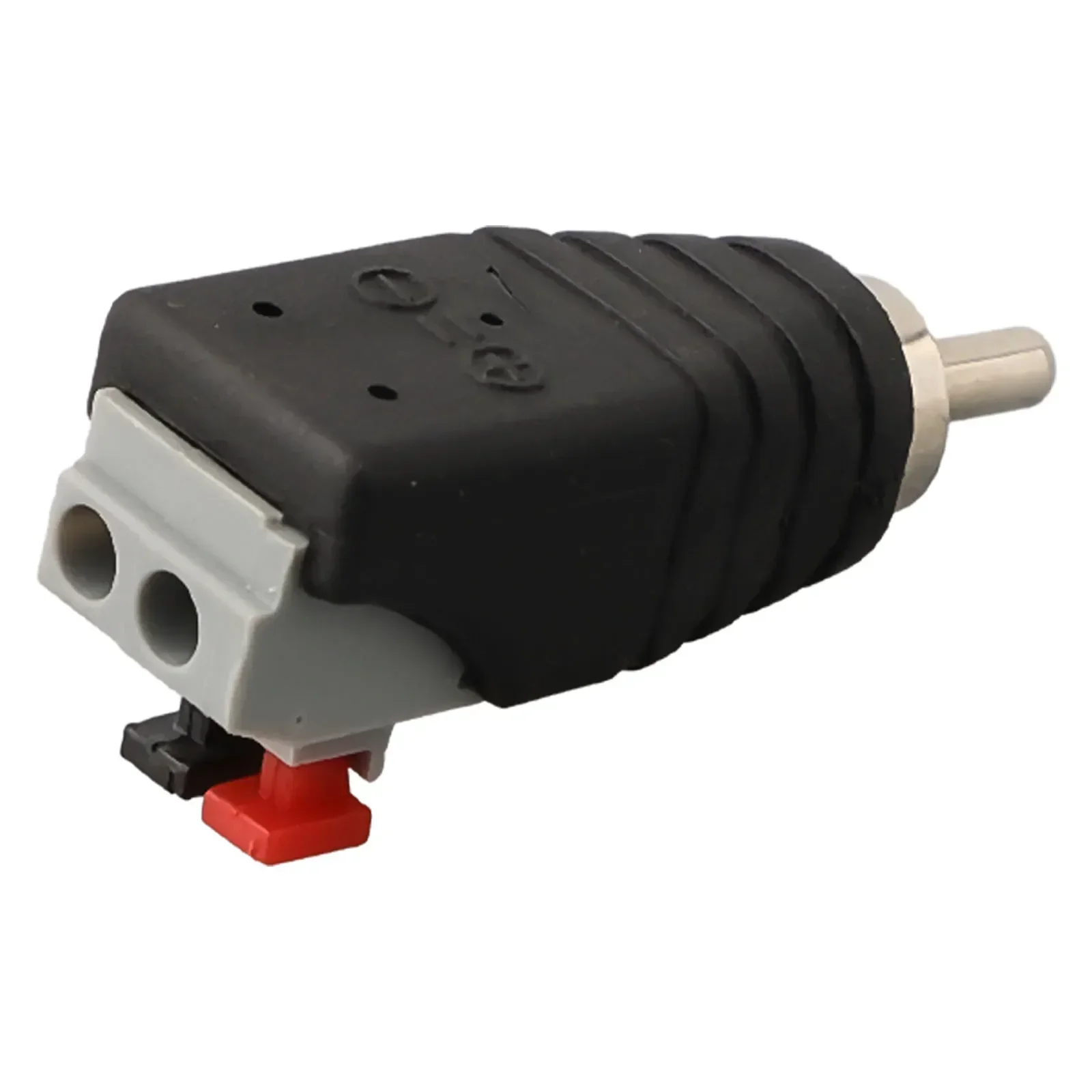 RCA Connector Speaker Wire A/V Cable To Audio Male Female RCA Connector Adapter Press Plug 200W Male Female Connector Singal
