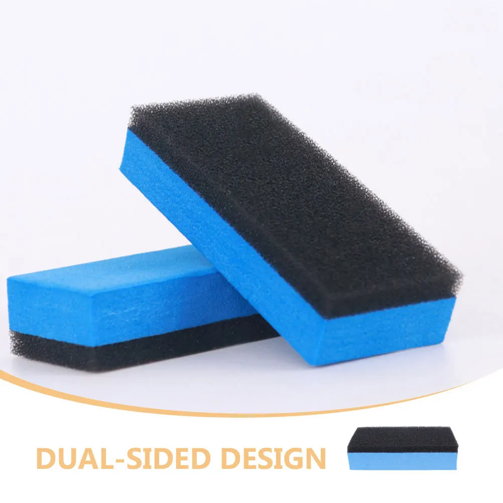 

8Pcs Car Polishing Sponge Wax Applicator Pad Crystal Plating Dual-Side Sponge Car Wax Pads Applicator Polishing Pad