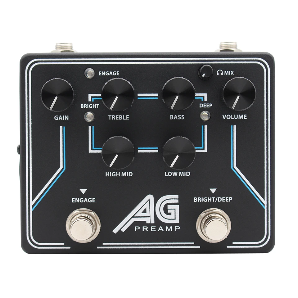 Demonfx Tone Mallet ベースエフェクター Demonfx Tone Mallet Bass Station Amps Preamp / DI Bass pedal for