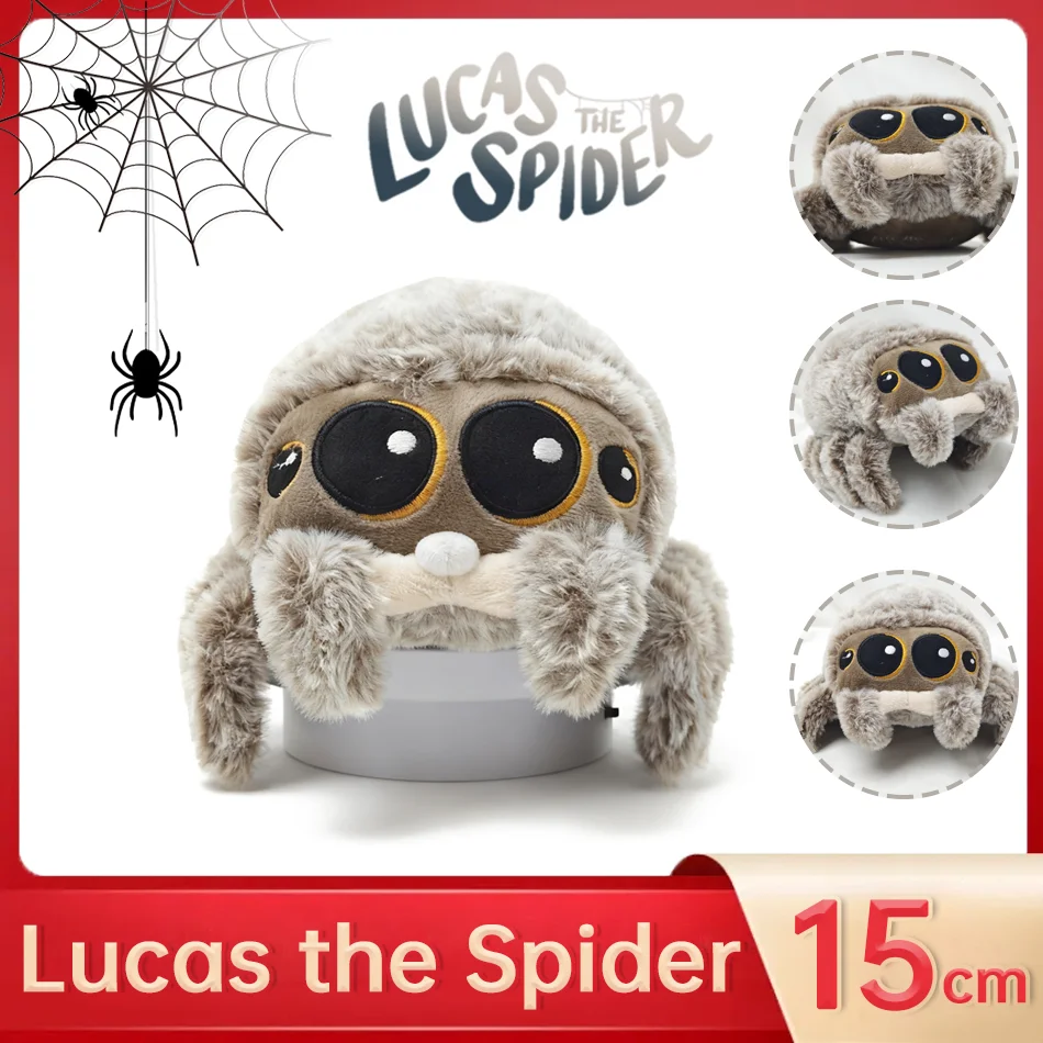 

Lindo aand arañaufen mosca bebé Presse Lucas juguetes de peluche suaves لjos анимиados животных осуще muñecas jugue