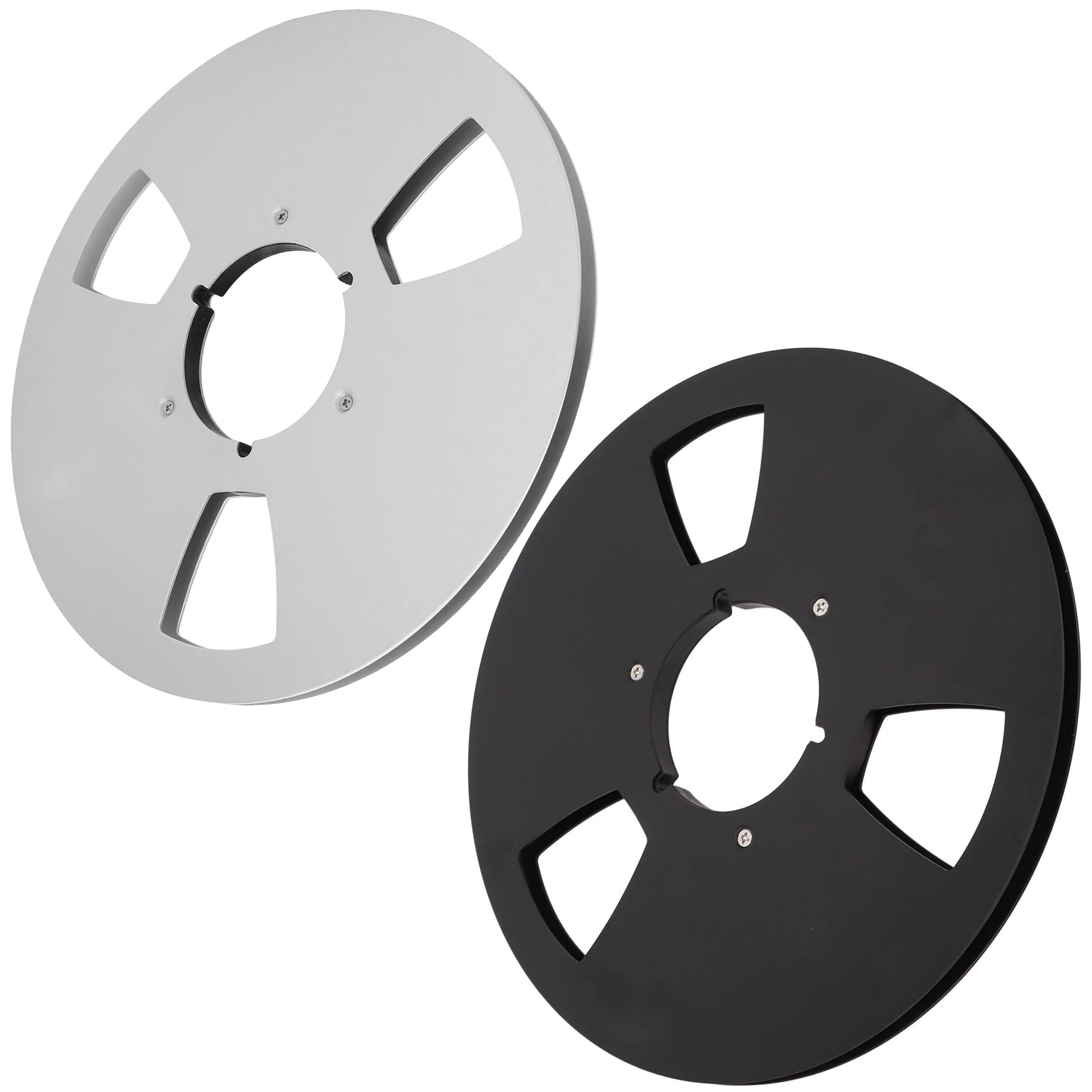 1/4 10,5 Zoll leere Aufwickelrolle 3-Loch-Aluminiumlegierung Universal-Öffnungsmaschinenteil Sound Tape Aufwickelrolle für Pioneer, 3 Farben – Detail 1