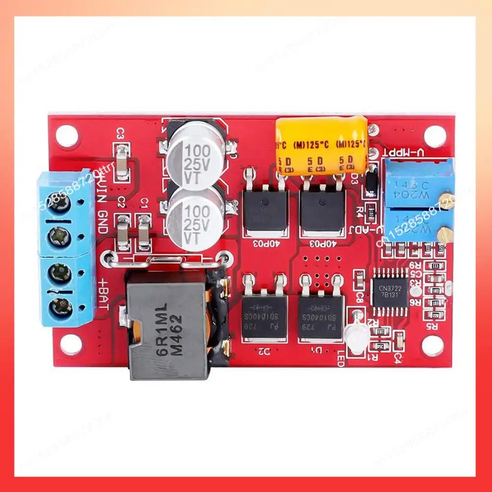 ABNR 5A MPPT Solar Panel Regulator Controller Solar Charge Controller Battery Charging Module 9V 12V 18V 24V 300Khz PWM, Easy To