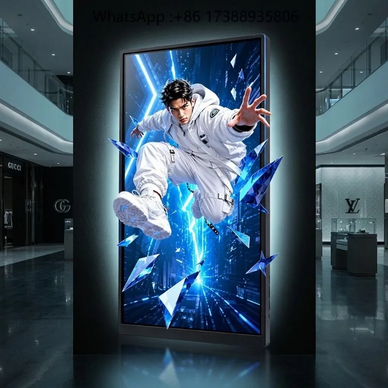 Screen Advertising Player Wall Mount Lcd Video Panel Education Display Panel Digital Signage Rental LCD Displays