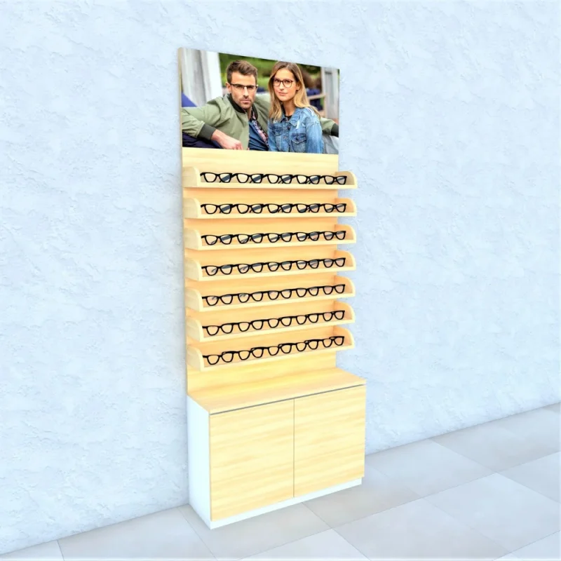 custom.Luxury Eyewear Display Optical Furniture Sunglass Shop Interior Design