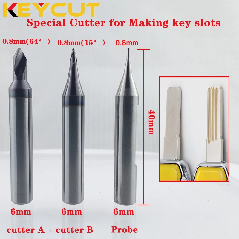 

Special Milling Cutter for Making key slots and Cutting keyways Locksmith Tools