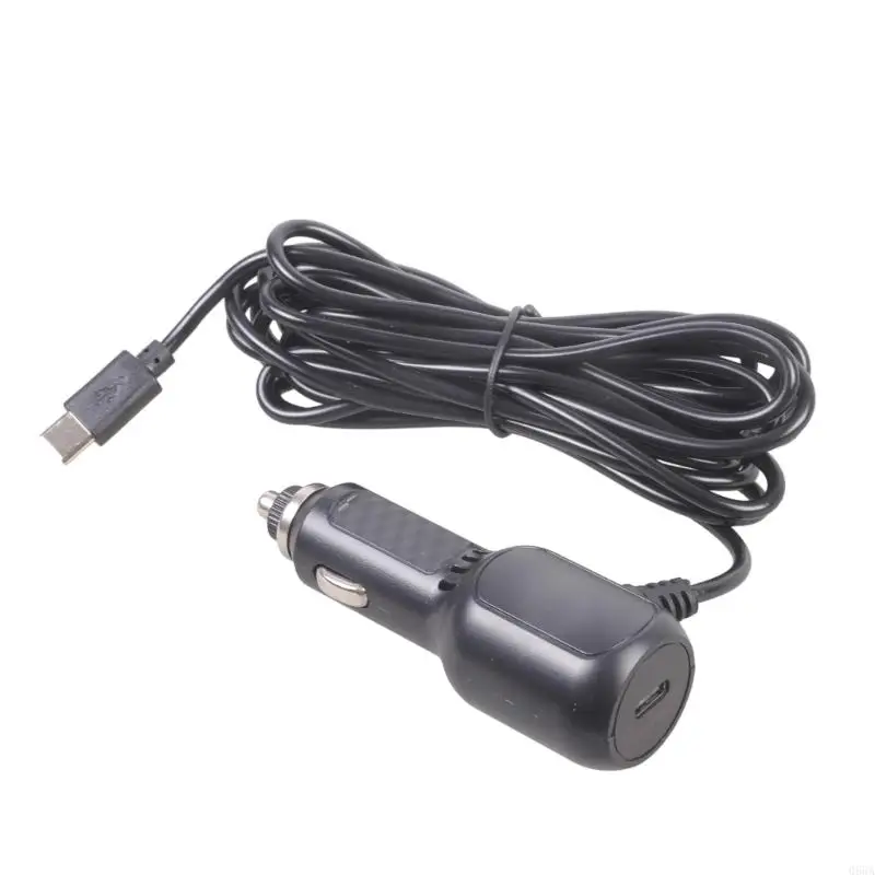 2 Drive USB C Car 20W Fast Charging 12V 36V Input 3.42m Dedicated Line For Camera Tablets Phones