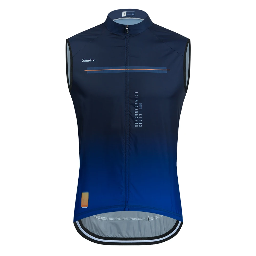 Mannen Raudax Mouwloos Fietsen Vest Mesh Ciclismo Lets Gobik Hemd Jersey Winddicht Fietsen Kleding Gilet Motorfiets Vest