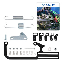Throttle Cable Mount Bracket Cable Mounting Kit 304147 For EZ‑EFI For Automatic Transmission TV Cables GM 700R4 Transmissions