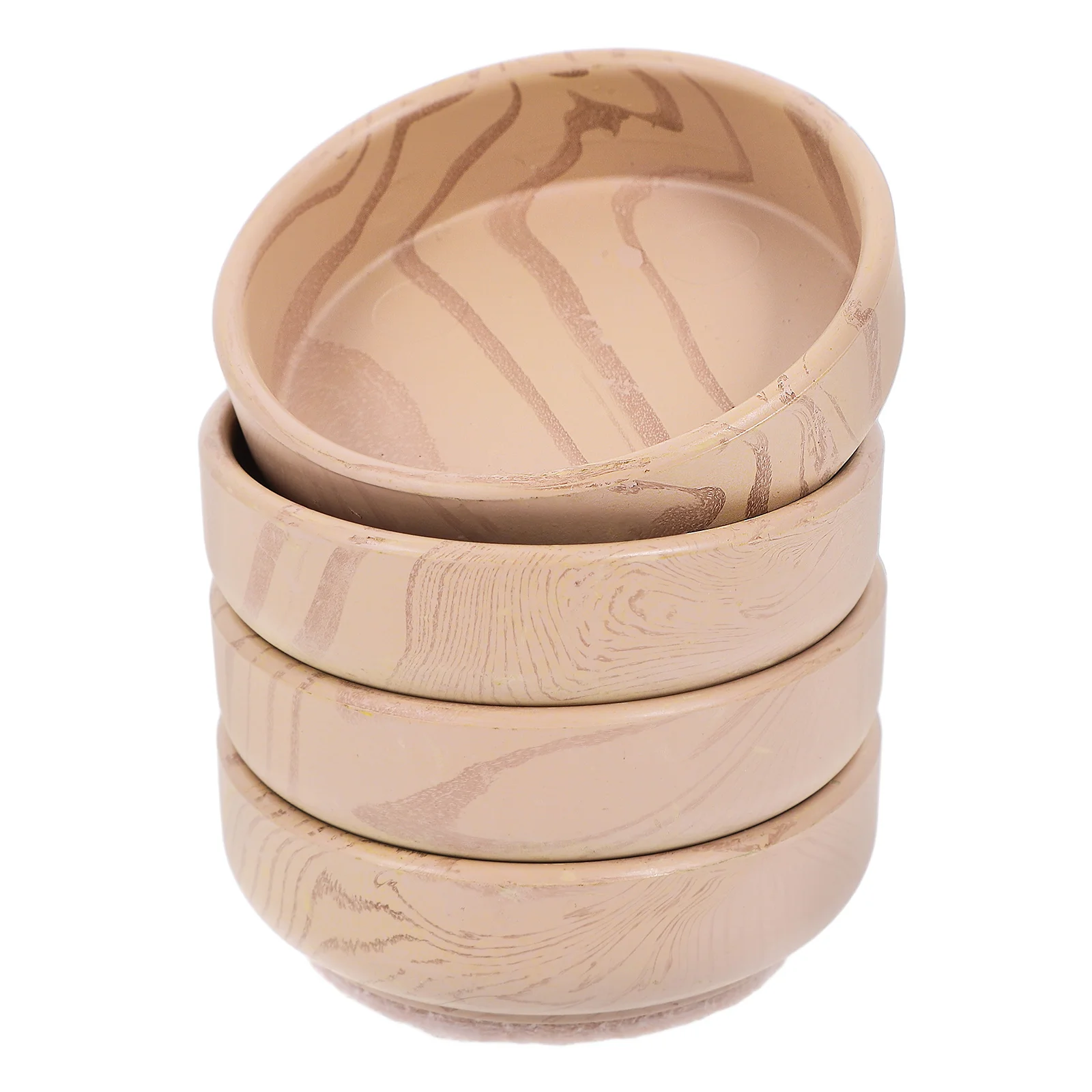 

4 Pieces Anti scratch Floor Protectors for Furniture Legs 6cm Inner Diameter Durable Non slip Wood Grain Table Feet Cups