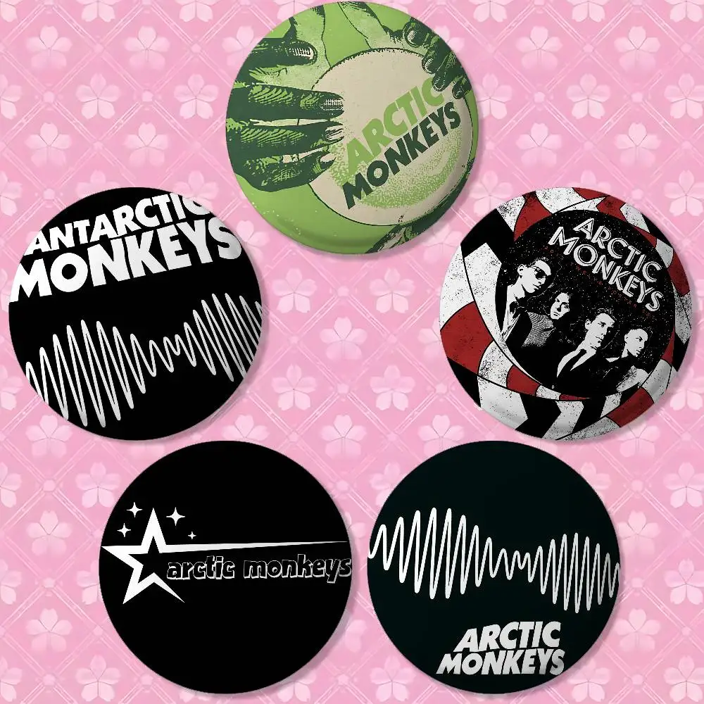 Band A-Arctic M-Monkeys Cover Brooches Funny Meme Badge Fashion Jewelry Gifts