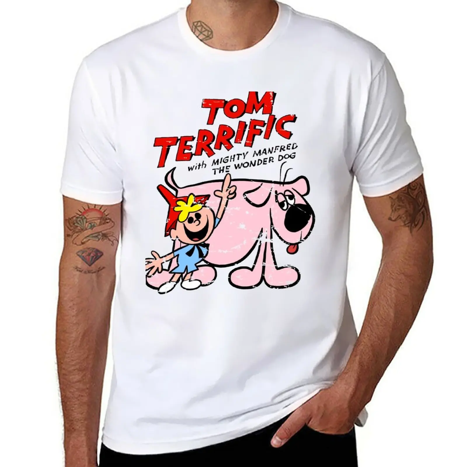 New tom terrific T-Shirt tops graphics t shirt big and tall t shirts for men