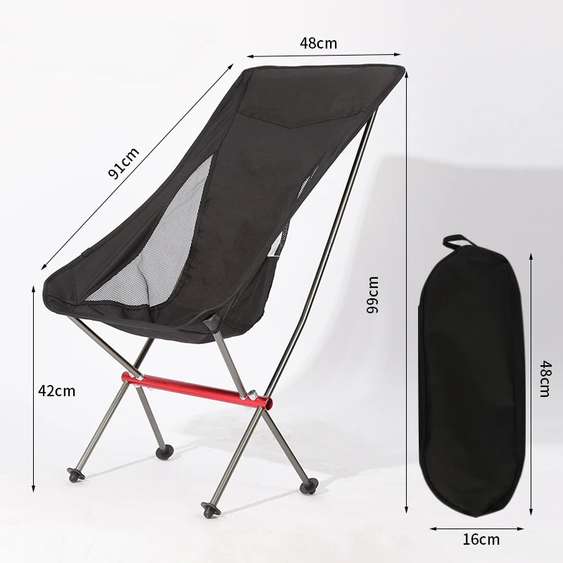 Camping Fishing Folding Chair Tourist Beach Chaise Longue Chair for Relaxing Foldable Leisure Travel Furniture Picnic