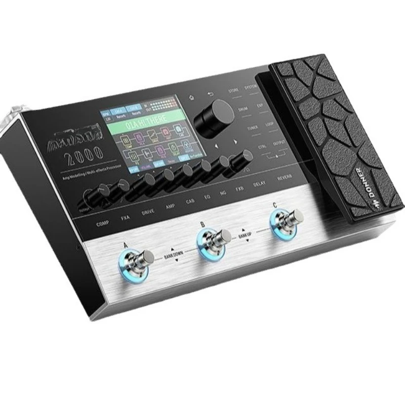 Comprehensive Effects Portable Electric Guitar Bass Smart Digital Effects Analog Professional Grade