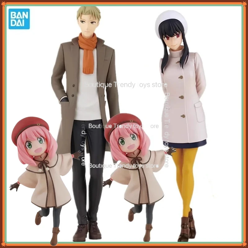 

Bandai Original BANPRESTO Anime SPY×FAMILY DXF Yor Forger Twilight Anya Forger PVC Action Figure Model Collector Toys