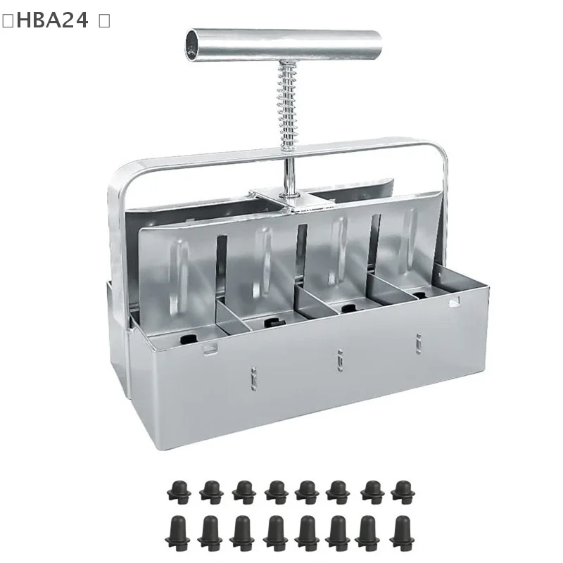 8 Cell Soil Blocking Tool Kit With 3 Sizes Seed Pins Handheld Soil Blocking Tool For Seed Starter Tray For Outdoor Planting