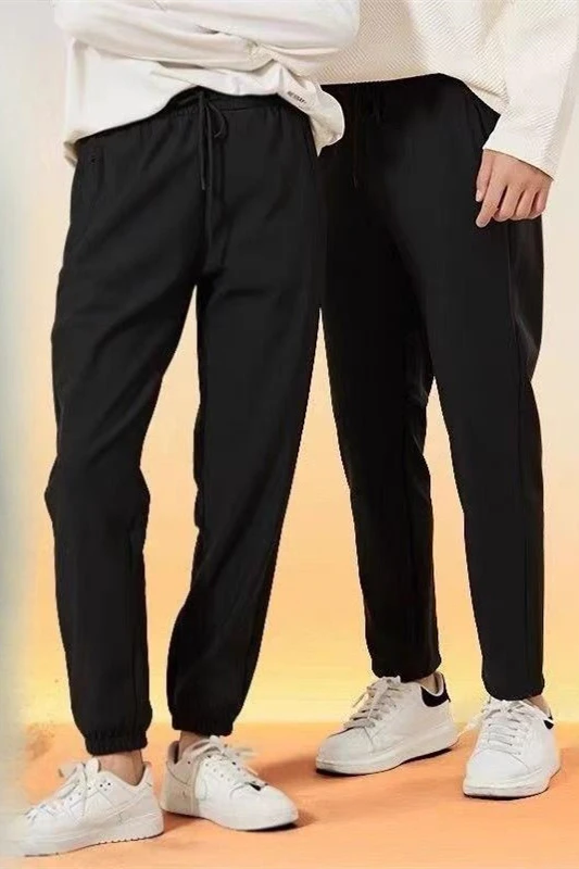 Calças cargo femininas marinha primavera algodão cintura ajustável multi-bolsos cordão bolso elasticidade painéis urbano oversize