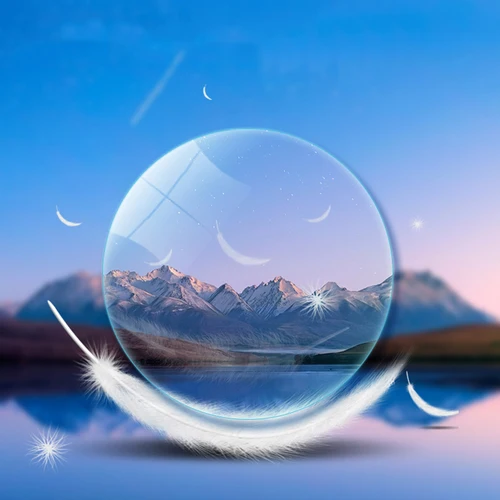 Imagen 2 del producto 1,56 1,61 1,67 1,74 índice Anti luz azul un par de lentes ópticas GREEN-EMI prescripción miopía presbicia resistente a los arañazos