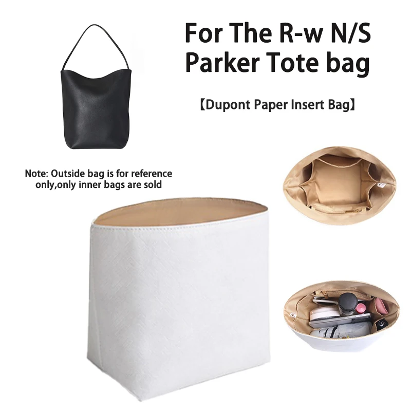 EverToner For The R-w N/S Parker Tote Dupont Paper Bag Organizer Inner Insert Waterproof Storage Support Shaper Travel