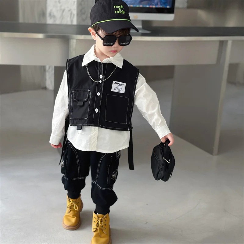 Boys Baby\'s Kids Blouse Coat Jacket Outwear Cotton 2024 In Stock Spring Autumn Shirts Outwear High Quality Children\'s Clothing