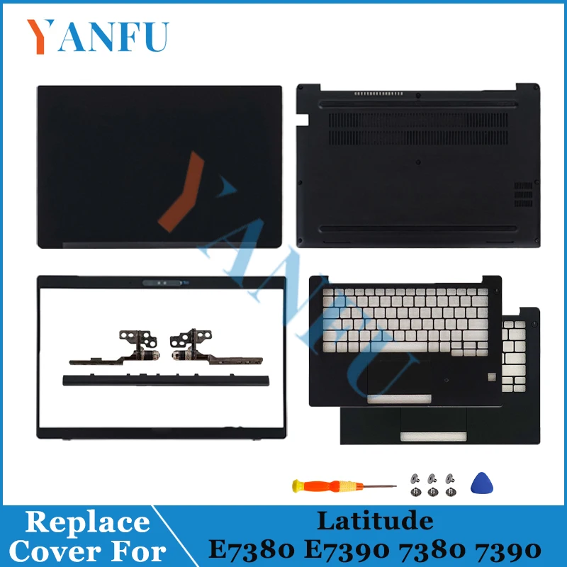 

New Bottom Case For Latitude E7380 E7390 7380 7390 Laptop LCD Back Cover Front Bezel Palmrest A B C D Shell
