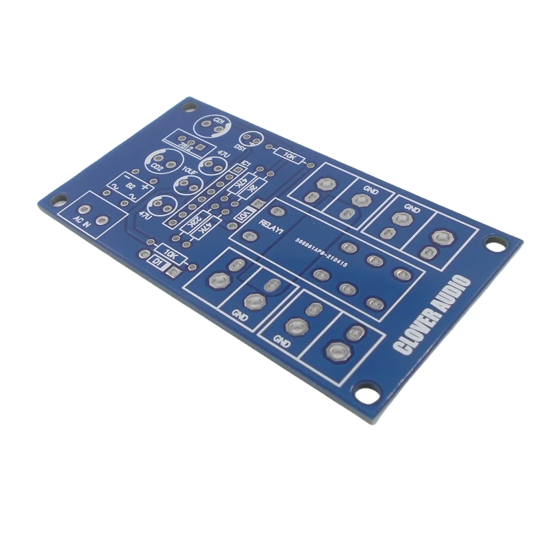 UPC1237 speaker/speaker protection PCB board can use OMRON relay for startup delay