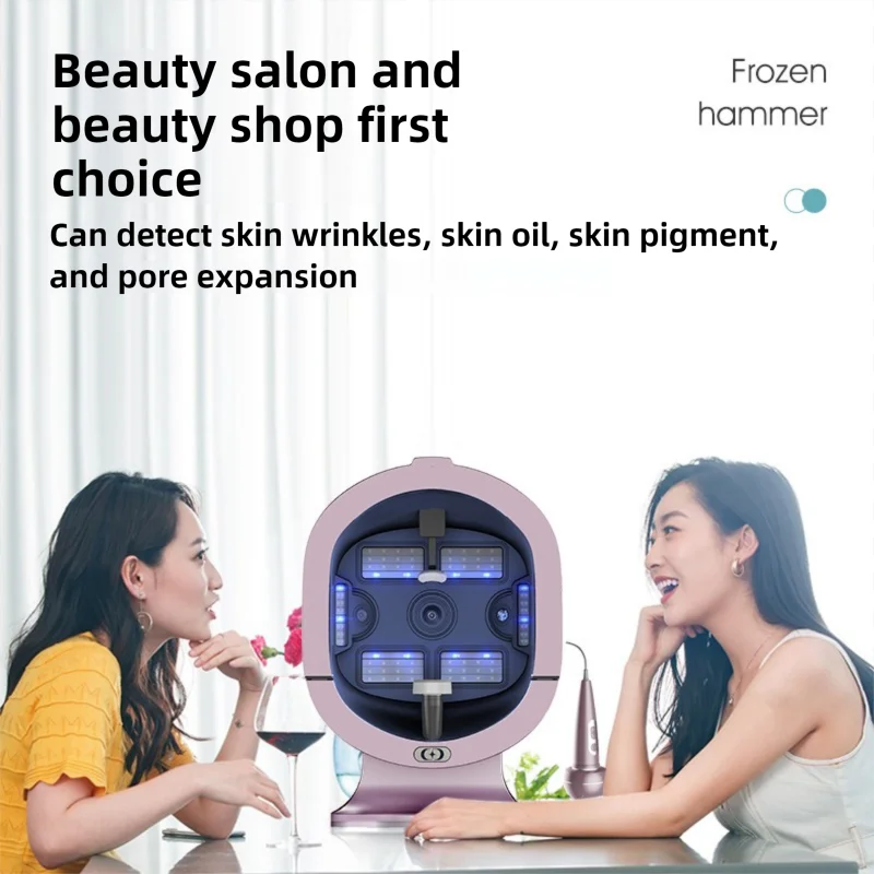 Factory Price Portable 3D Face Scanner Home Skin Analyzer S5 Intelligent Skin Analysis Facial Detection Machine