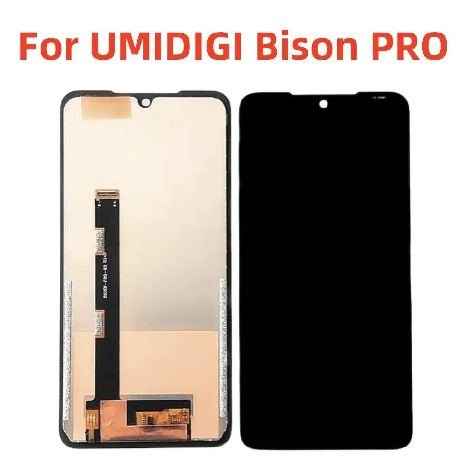 

6.3" New Replacement For UMIDIGI Bison PRO LCD Display + Touch Screen Assembly 100% Tested High Quality BisonPro + Glue