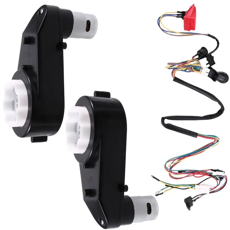 Acessórios para Carro Elétrico Infantil, Kit de Fios e Interruptor Modificado DIY para Carro Elétrico Infantil