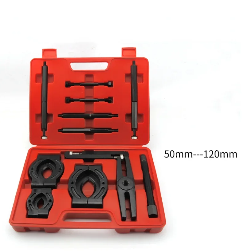 Car Bearing Separator Puller Set Bearing Removal Tool Set Bar-Type Splitter Gear Puller Fly Wheel Tool 50-120mm