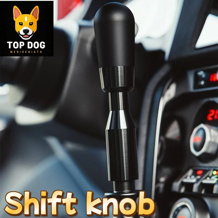 Cool Shift Knob Universal Manual Gear Height Increase Personality Beautiful Transmission Rod Car Modification Accessories