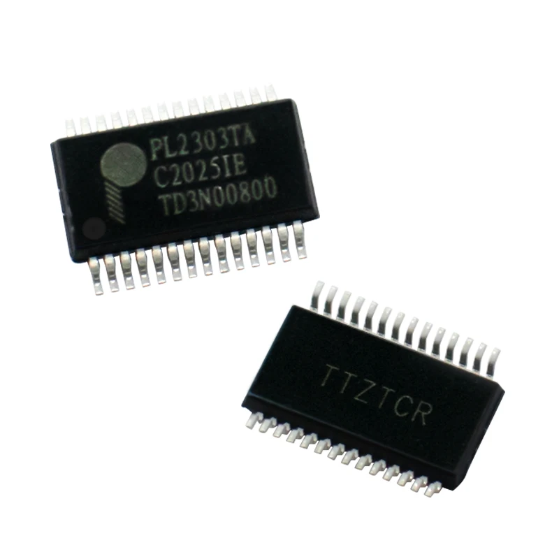 1-5-10PCS Original Patch PL2303TA PL2303 SSOP-28 USB-RS232 Conversion Chip