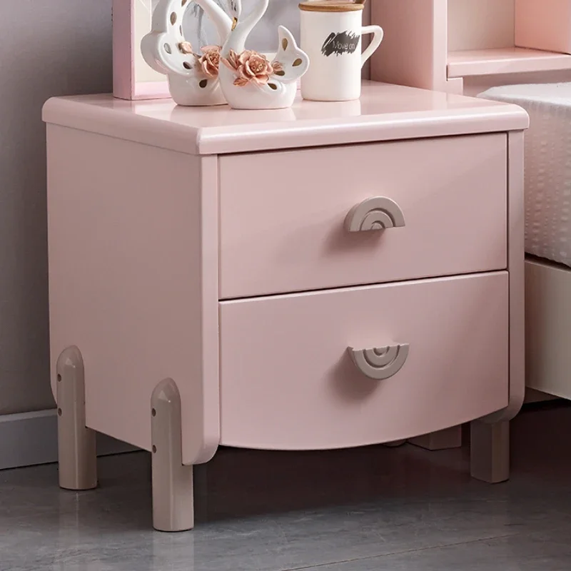 الإبداعية الحديثة الفتيات إطار سرير مزدوج أدراج التخزين فيلا سرير علوي الأميرة خشب متين المنظم Beliche أثاث الفندق