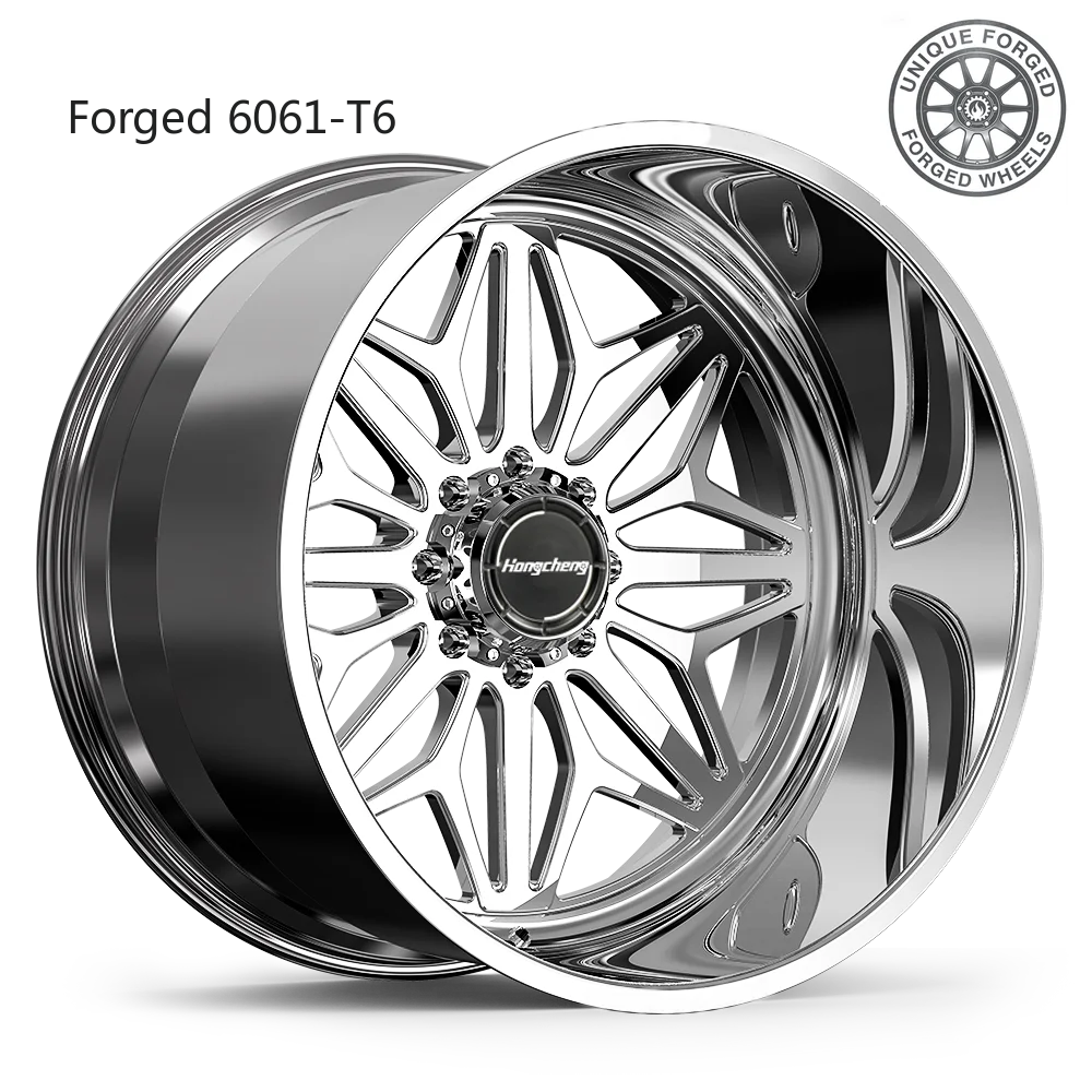 

New model of 26 Alloy Car Wheel Forged 8x170 8x180 Chrome Color Off-road Deep Dish Rim forRAM H2 20 22 24 26 28 Wheels Rims