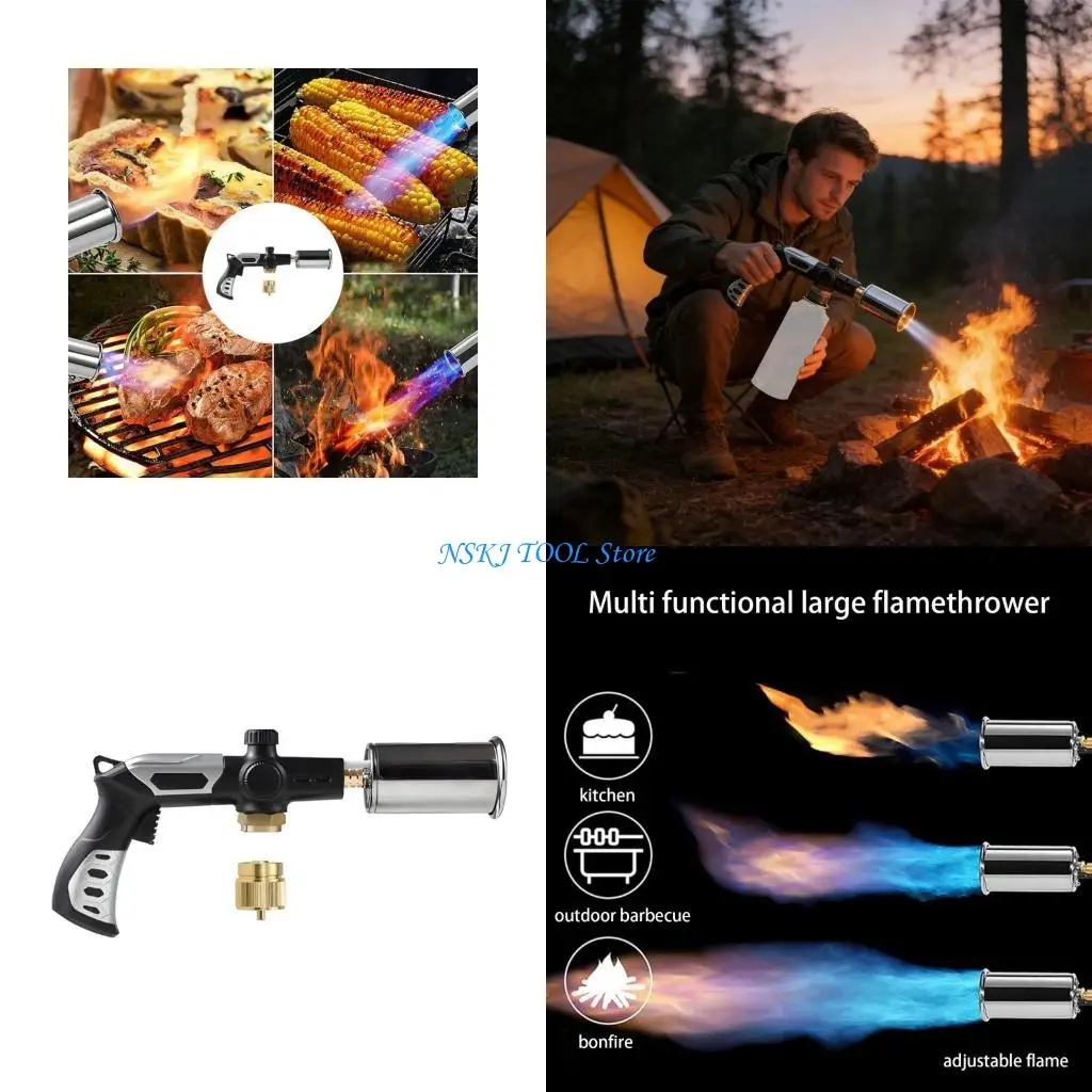 L8RC Modifiable Flame Starter with Safety Feature Exemplary for Outdoor Grilling Control
