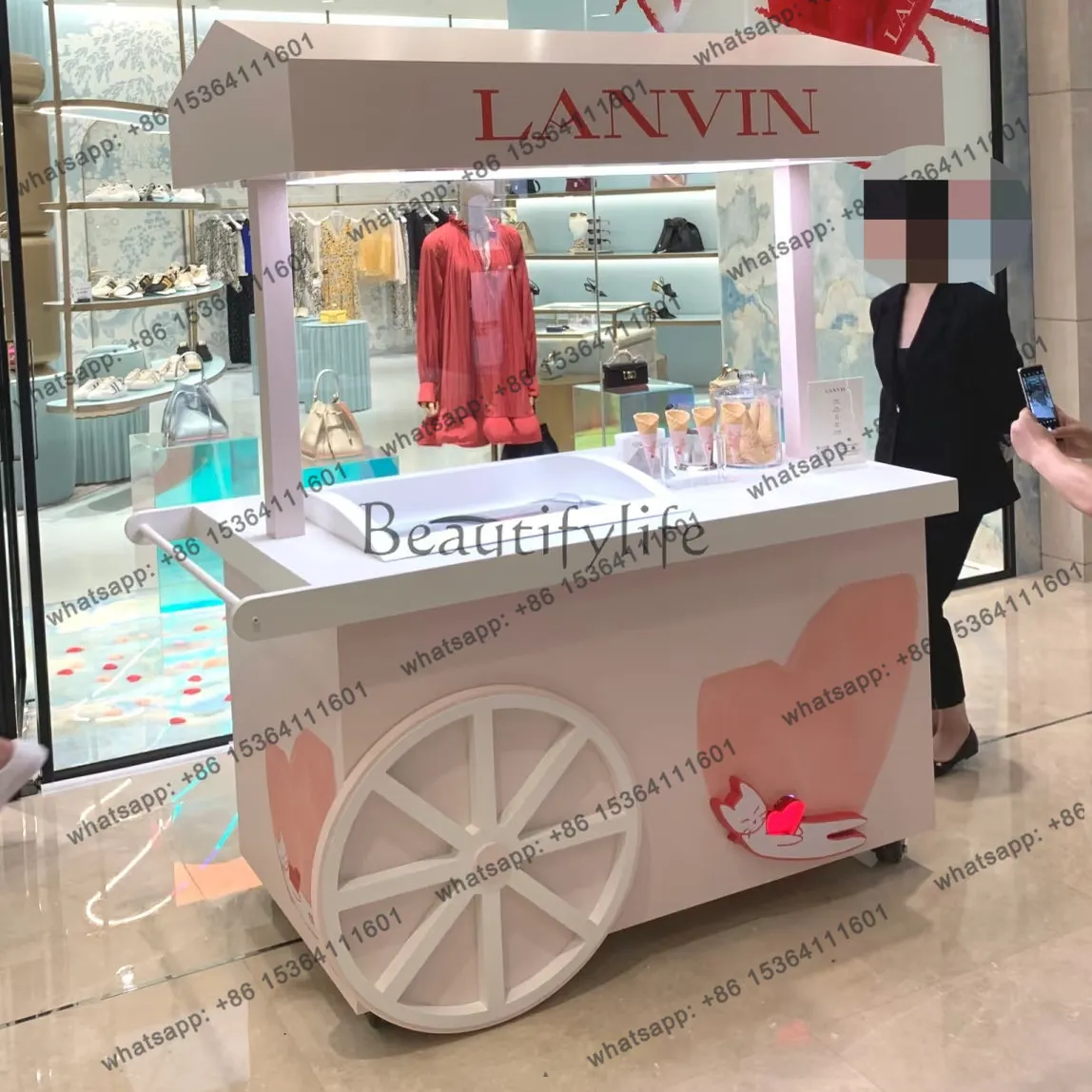 

Мобильная фургон-кондитерская Tieyi для уличных мероприятий, фуд-фестивалей и промоакций по продаже закусок у дороги