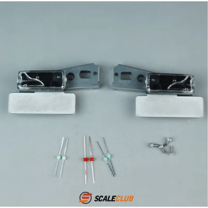 タミヤ 1/14 トラクター用スケールクラブモデル マッドヘッド ユニバーサルテールライト付き ブラケット付き タミヤ RC トラック トレーラー ティッパー用