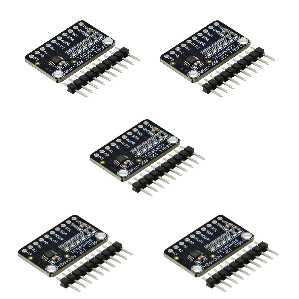 SGM58031 16-bit I2C Data Acquisition Module High Precision 4 Channel Converter for Arduino