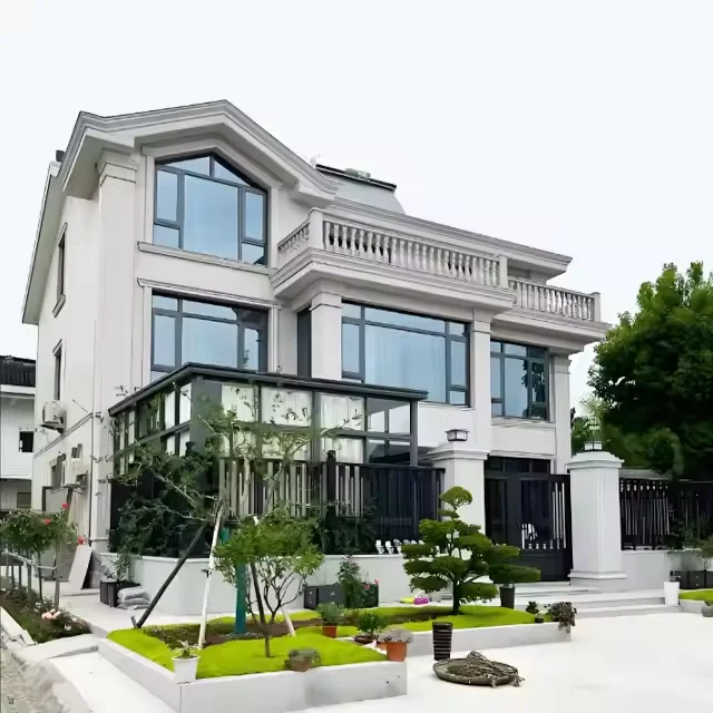 Modern Light Steel Prefabricated Villa Bedroom Kitchen Bathroom for Residential Resort Projects Fast Install Multi-functional